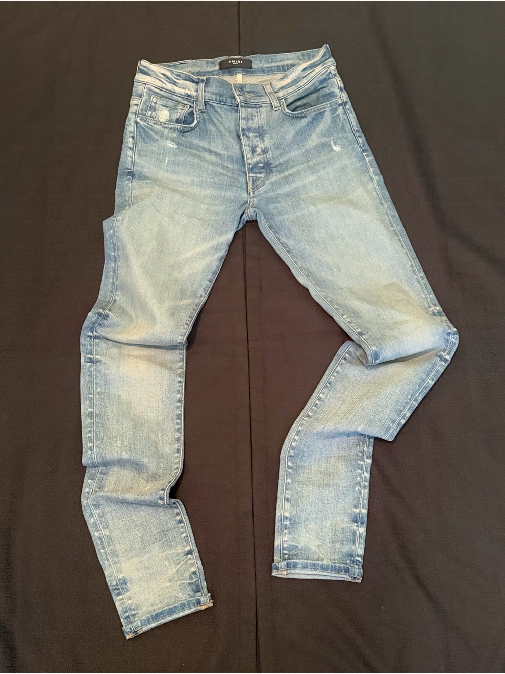Amiri Stack Jeans “Antique Indigo”